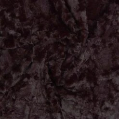 Luxuriöser Kunstpelz - Schwarzer Fellstoff