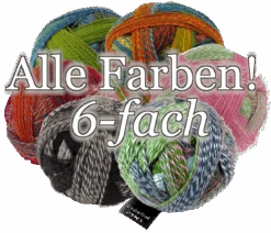 Zauberball Stärke 6 Strickgarn - Schoppel Zauberbälle - 6-fach Sockengarn