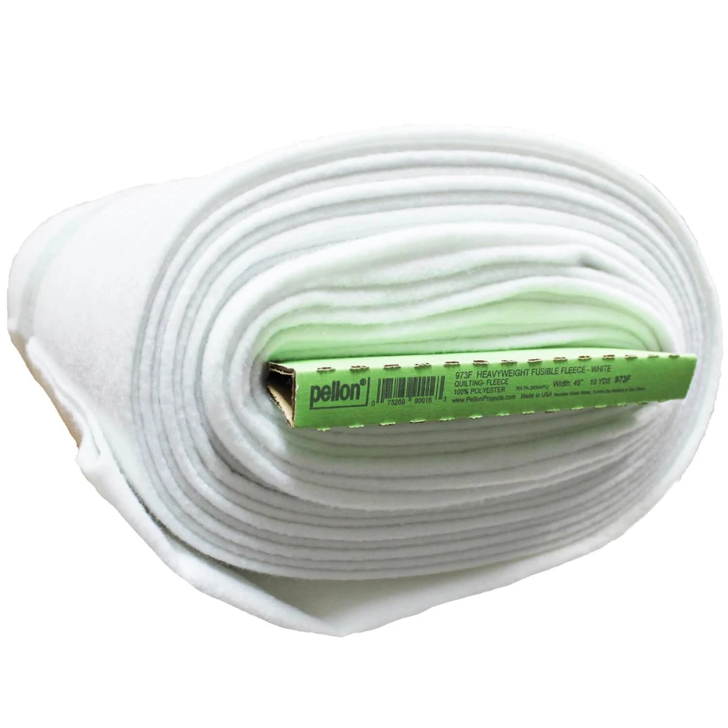 Pellon 973 Heavyweight Fusible Fleece - Aufbügelbares Volumenvlies - 9,1m Rolle / 10 Yard BALLENWARE! Miniballen SONDERBESTELLUNG!