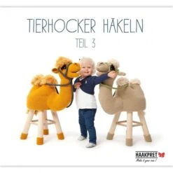 Tierhocker Häkeln Teil 3 / Buch 3 Anja Toonen Deutsch