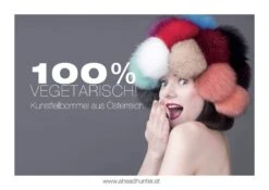 Vegane Kunstfellbommel - Aheadhunter PomPoms - Mützenbommel Aus Österreich