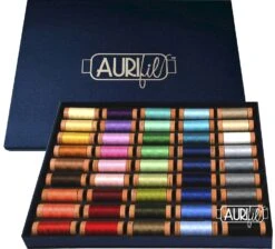 80wt Garnalbum Aurifil Best Selection 2.0 - Premium Garnschatulle