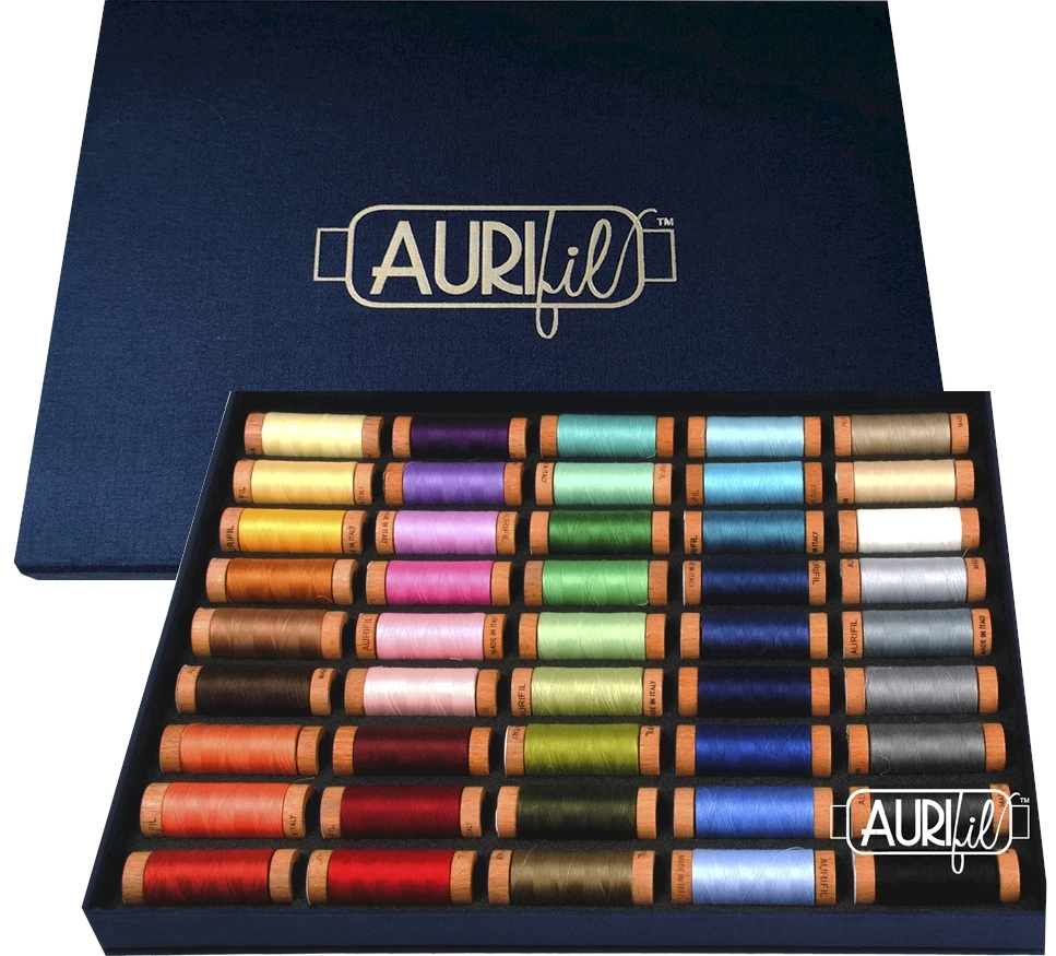 80wt Garnalbum Aurifil Best Selection 2.0 - Premium Garnschatulle 1 80wt Garnalbum Aurifil Best Selection 2.0 - Premium Garnschatulle
