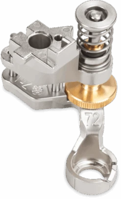 #72S Verstellbarer Rulerfuss Mit Schlitz - BERNINA Quiltfuß Mit Offener Sohle Zum Absteppen & Freihandquilten