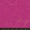 Speckled Berry - Pinker Ruby Star Society Basicstoff - Rashida Coleman Hale Designerstoff Mit Metallic Akzenten