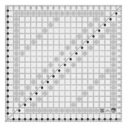 20 1/2" X 20 1/2" Inch-Patchworklineal Quadrat - Creative Grids Non Slip Square Ruler - Quadratisches Rollschneidelineal