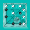 3 1/2" X 3 1/2" Inch-Patchworklineal Quadrat - Creative Grids Non Slip Square Ruler - Quadratisches Rollschneidelineal