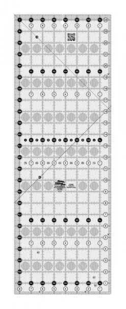 8 1/2" X 24 1/2" Inch-Patchworklineal - Creative Grids Non Slip Ruler - Rollschneidelineal