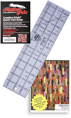 Quick Trim Ruler - Creative Grids / Karen Montgomery & Rachel Cross