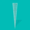 10° Grad Patchworklineal - 10 Degree Triangle Wedge Quilt Ruler - Creative Grids Non Slip Ruler