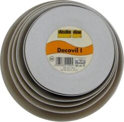 Decovil I / 1 / 121 - Vliesstoff / Schabrackeneinlage Mit Lederähnlichem Griff - 15m Rolle