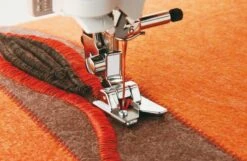 Fransenfuß - Klickfuß - Brother Nähfuß