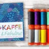 85 And Fabulous - Kaffe Fassett Designer Collection - Kleines Aurifil 50wt Garnsortiment