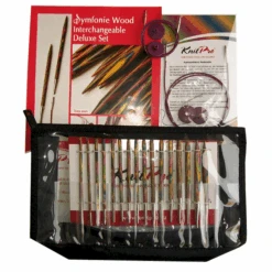 DELUXE Set - KnitPro Symfonie - Auswechselbare Nadelspitzen / Austauschbare Rundstricknadeln