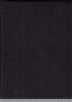 Schwarzes Kunstleder In Antik-Optik - MARO Vintage Lederimitat Meterware