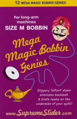 Gleithilfen Für Unterspulen M-Style - Mega Genie Magic Bobbin Washer