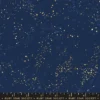 Speckled Navy - Dunkelblauer Ruby Star Society Basicstoff - Rashida Coleman Hale Designerstoff Mit Metallic Akzenten