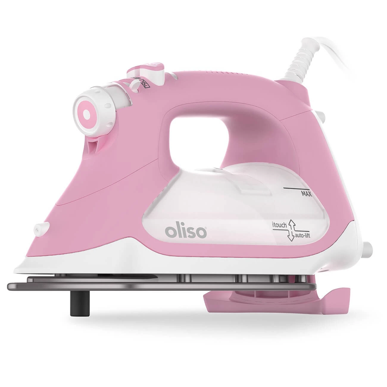 Oliso TG1600 Pro Plus – Pink Smart Lift Iron - Dampbügeleisen Mit Liftfunktion