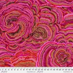 ÜBERBREITER RÜCKSEITENSTOFF! Pink Tree Fungi - Kaffe Fassett Collective Designerstoffe - Philip Jacobs Quilt Backing Patchworkstoff