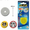 Olfa SPARPAKET! 28mm Rollschneider Ersatzklingen 10er Pack Rollschneiderklingen
