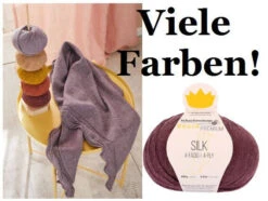 Silk Seiden-Strickgarn - Deluxe Sockenstrickgarn - Regia Premium - Schachenmayr Strumpfgarn