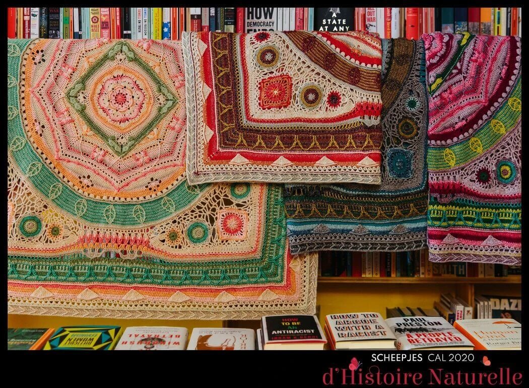 Garnpackung Scheepjes CAL 2020 D'Histoire Naturelle Crochet Along - Offizielle Stone Washed & River Washed