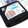 SCHWARZ! Soft & Stable Stabilisator Black - Taschenvlies By Annie's - 72 X 58 Inches SB-Packung XXL JUMBO!