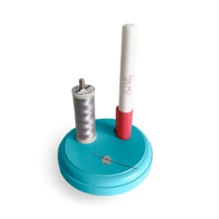 Little Keeper EPP Organizer - Busyfingers / Tula Pink Garnspulenhalter & Glue Pen Klebestift Ständer