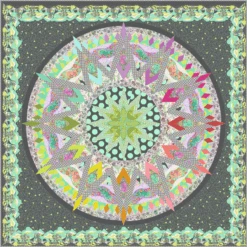 The Big Bang Quilt Kit - Roar! Tula Pink Designerstoff Materialpackung - FreeSpirit Patchworkstoffe - VORBESTELLUNG! Auslieferung Ihrer Gesamten Bestellung Ca. Mai / Juni 2024