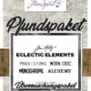 500g Tim Holtz Wundertüte - 1 Pfund Ballenden- & Stoffrestetüte