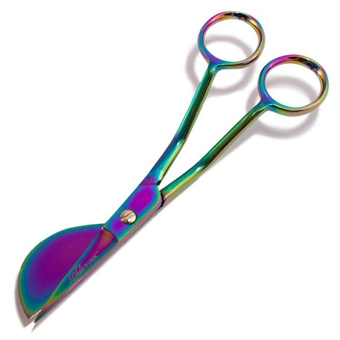 Mikroverzahnte Applikationsschere / Schnabelschere - Original Tula Pink Hardware - Duckbill Appliqué Scissors 6 Inch