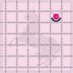 6 1/2" Tula Pink Einhorn Lineal- Original Tula Pink Hardware - 4 Square Templates Rulers With Unicorn