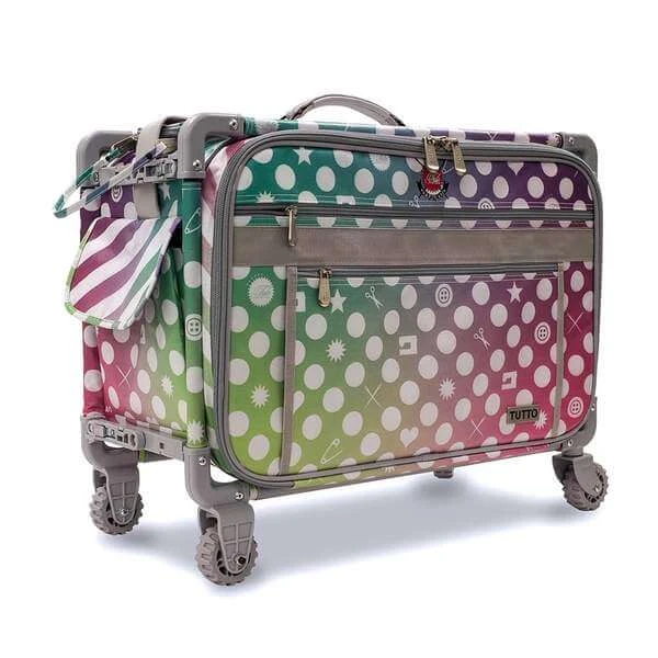Limited Edition Tutto NĂ€hmaschinentrolley & Kurstasche XL - Original Tula Pink Hardware - Tula Pink Extra Large Tutto Trolley - Vorbestellung Limited Edition! Auslieferung Solange Der Vorrat Reicht!