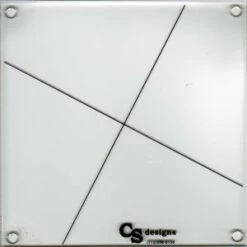 Twister Pinwheel - 8" Flic Flac Lineal Schablone + Anleitung