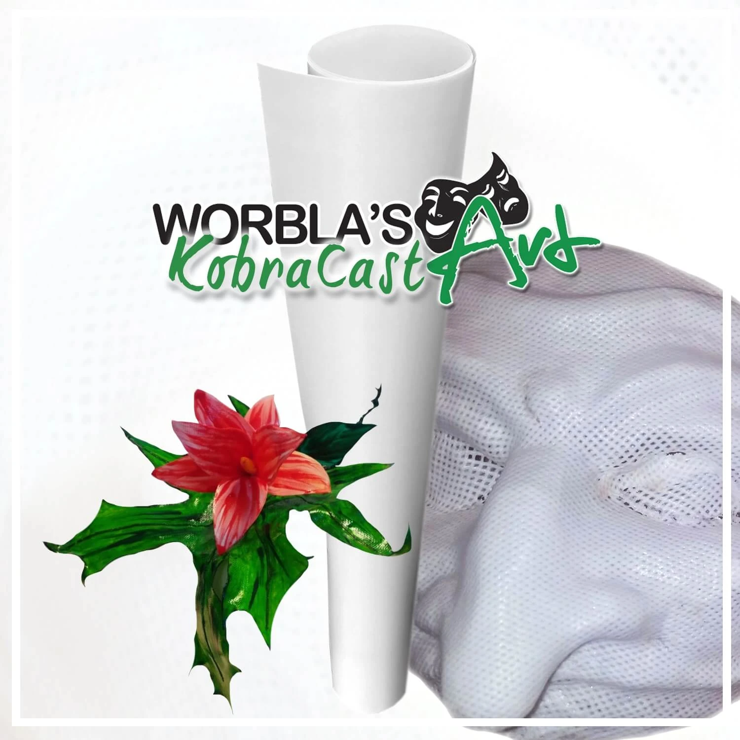 Worbla’s® KobraCast Art (WKA) - Thermoplastische Modellierplatte Mit Dehnfähigem Gewebe 1 Worbla’s® KobraCast Art (WKA) - Thermoplastische Modellierplatte Mit Dehnfähigem Gewebe