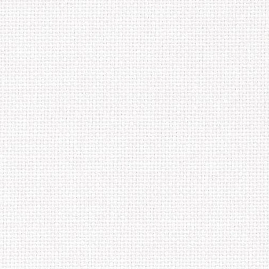 Linda Schülertuch Zählstoff 10,7 Ct / 27 Pts - Weißer Stickstoff